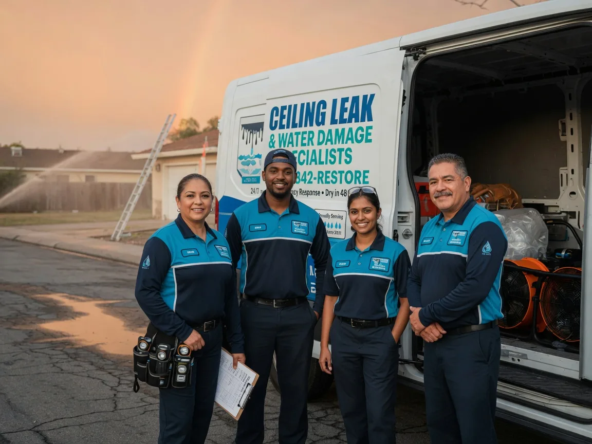 Ceiling Leak Cleanup company in Campbellsport, WI