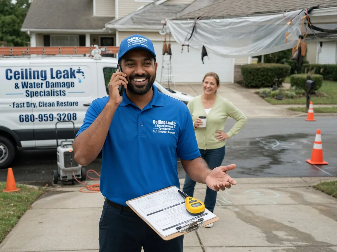 Ceiling Leak Cleanup Campbellsport, WI FAQs
