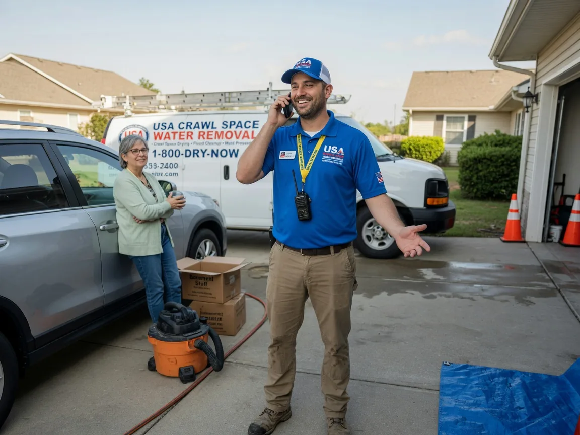 Crawl Space Water Removal Campbellsport, WI FAQs